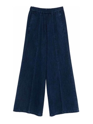 FORTE FORTE: casual trousers - Wide-Leg Trousers