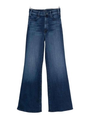 MOTHER: Jeans à jambe droite - Jean Droit - Bleu