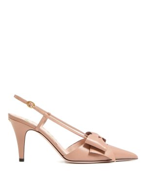 VALENTINO GARAVANI: court shoes - Bowow Leather Pumps