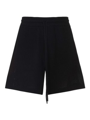 AMIRI: Trousers Shorts - Crochet Mesh Short