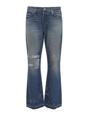 GALLERY DEPT.: bootcut jeans - Dagger Bootcut Jeans