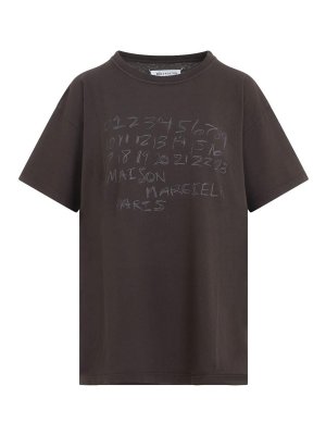 Maison Margiela: t-shirts - Cotton T-Shirt