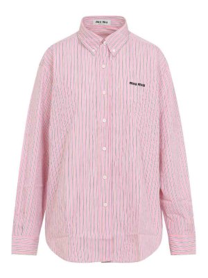MIU MIU: shirts - Cotton Shirt