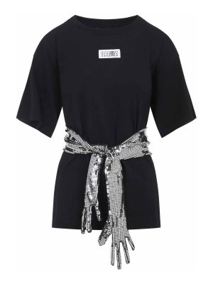 MM6 MAISON MARGIELA: Camisetas - Camiseta - Negro