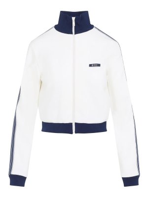 PRADA: casual jackets - Zip-Up Logo Jacket