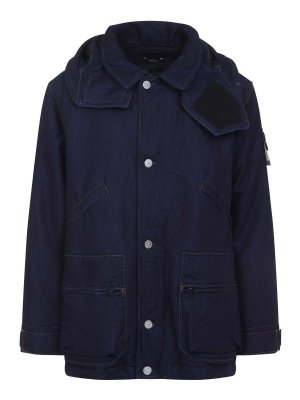 STONE ISLAND: カジュアルジャケット - カジュアルジャケット - ブルー