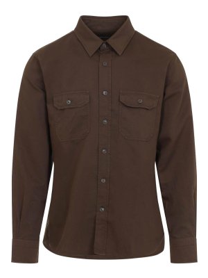 TOM FORD: Hemden - Hemd - Bronze