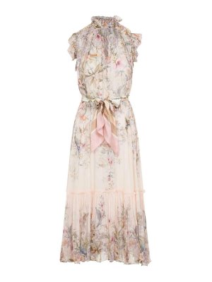 ZIMMERMANN: abiti al ginocchio - Vestito  midi svolazzante Rebellion