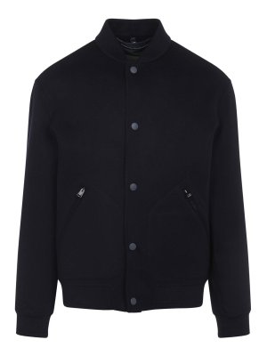 CANALI: bombers - Wool Bomber Jacket