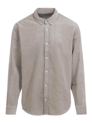 CARHARTT: shirts - Cerhartt Wip Long Sleeves Madison Cord Shirt