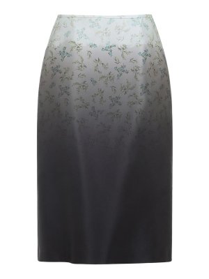 JIL SANDER: gonne al ginocchio  e longuette - Gonna longuette in seta