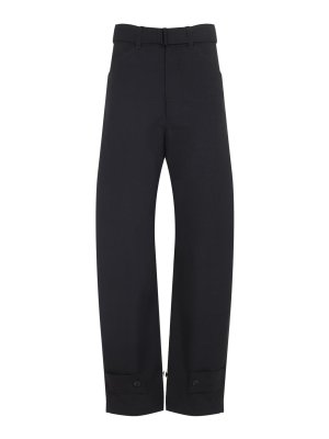 LEMAIRE: Pantaloni sartoriali - Pantaloni sartoriali curvi