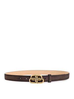 BALENCIAGA: belts - Bb 25 Thin Belt