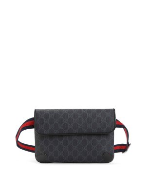 GUCCI: belt bags - Gg Textile Belt Bag