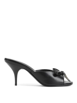 MIU MIU: Loafers & Slippers - Lamb Leather Slippers