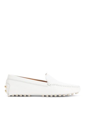 TOD'S: Mocassins & Chaussures bateau - Mocassins - Blanc