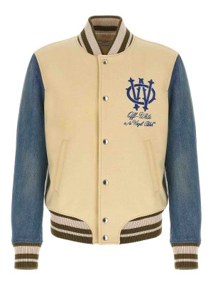 OFF-WHITE: Bomberjacken - Bomberjacke - Bunt