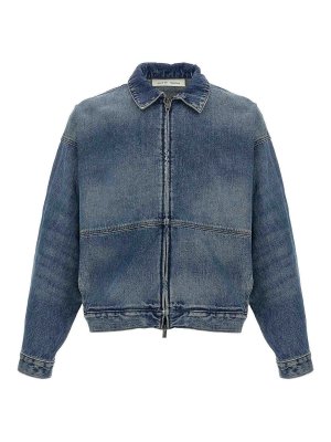 FEAR OF GOD: Jeansjacken - Jeansjacke - Blau