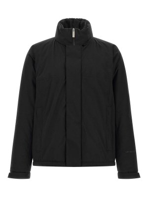 LAMINAR: ダウン・ハイテクジャケット - ダウンジャケット - 黒