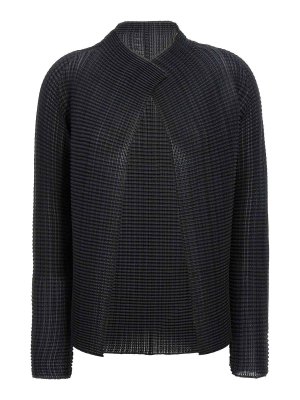 ISSEY MIYAKE: Cardigans - Cardigan - Schwarz