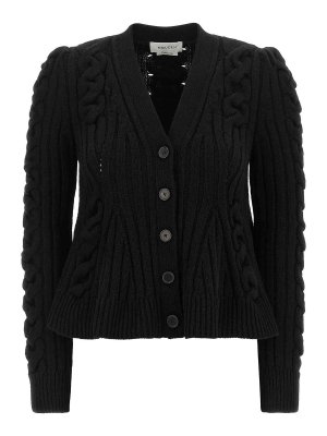 ALEXANDER MCQUEEN: cardigans - Braided Wool Cardigan