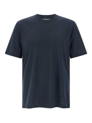BRUNELLO CUCINELLI: t-shirts - Silk T-Shirt