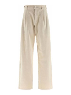 BRUNELLO CUCINELLI: Pantalons élégants - Pantalon Couturier - Beige