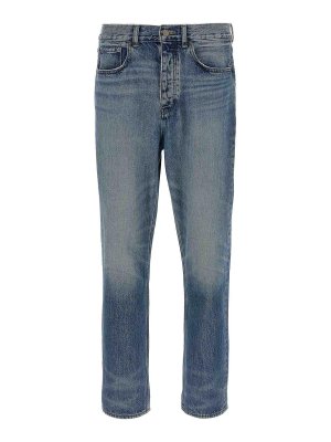 FEAR OF GOD: Jeans à jambe droite - Jean Droit - Bleu