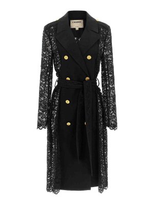 L'AGENCE: Gabardinas - Gabardina - Negro