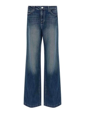 L'AGENCE: Straight Leg Jeans - Straight Leg Jeans - Blau