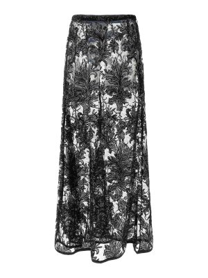 LE TWINS: Knee length skirts & Midi - Skirt