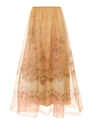 ZIMMERMANN: Jupes longues - Jupe Longue - Beige