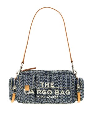 MARC JACOBS: borse a spalla - La borsa a tracolla in denim con monogramma