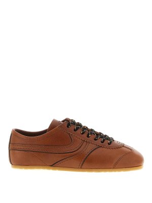 DRIES VAN NOTEN: trainers - Leather Sneakers