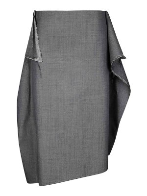 NICCOLO' PASQUALETTI: Knee length skirts & Midi - Collage Midi Skirt