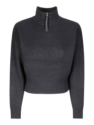THE NORTH FACE: crew necks - W Half-Zip Logo Sweater - Ap