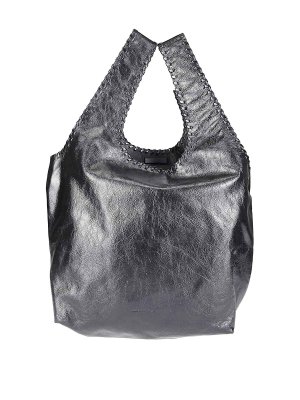 DRIES VAN NOTEN: totes bags - Large Leather Bag