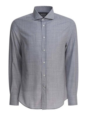 BRUNELLO CUCINELLI: shirts - Virgin Wool Shirt