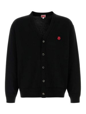 KENZO: Cardigans - Cardigan - Noir
