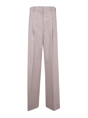 P.A.R.O.S.H.: Pantalons casual - Pantalons Décontractés - Beige