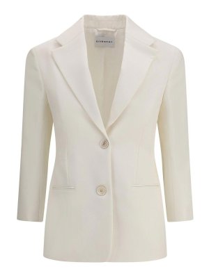 GIVENCHY: Blazer - Blazer - Weiß