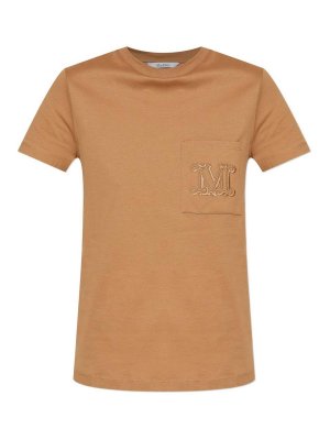 Max Mara: t-shirts - Papaia T-Shirt