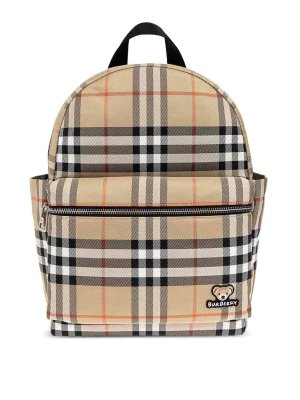 BURBERRY: backpacks - Check Backpack