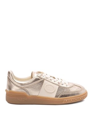 VALENTINO GARAVANI: Chaussures de sport - Baskets - Or