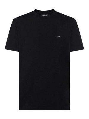 DSQUARED2: t-shirts - Jersey T-Shirt With Logo