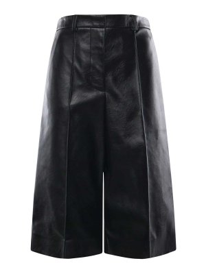 STELLA McCARTNEY: Trousers Shorts - Vegan Wide-Leg Bermuda Shorts