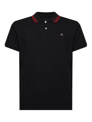 VIVIENNE WESTWOOD: Poloshirts - Poloshirt - Schwarz