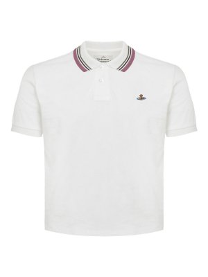 VIVIENNE WESTWOOD: Poloshirts - Poloshirt - Weiß