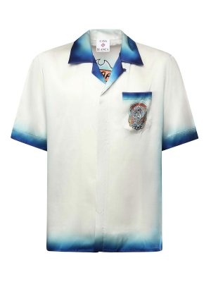 CASABLANCA: shirts - Casa Way Skate Silk Shirt