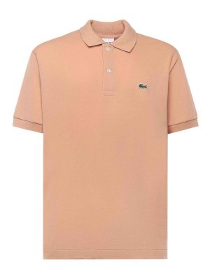 LACOSTE: polo shirts - Cotton Polo Shirt With Logo